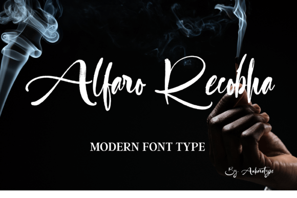 Alfaro Recobha: A Modern Script Font Review for Brand Identity