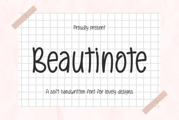 Beautinote: A Handwritten Font for Modern Web Design