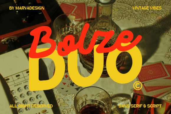 Bolze Typeface Review: Vintage Soul Meets Modern Playfulness
