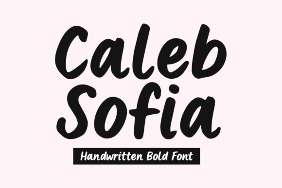 Caleb Sofia: A Bold Handwritten Script for Dynamic Branding