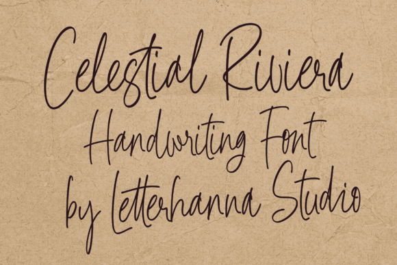 Celestial Riviera: The Script Font That Elevates Campaign Visuals
