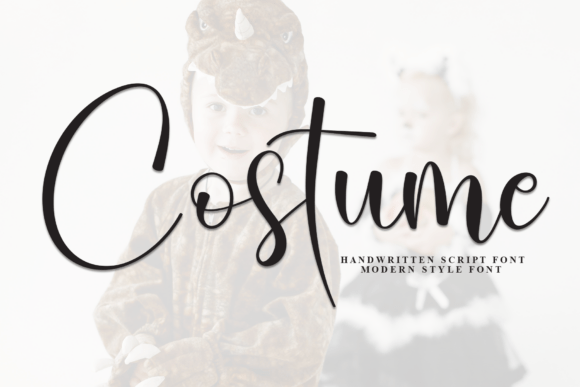 Costume Typeface: Elevating Handmade Brand Identity with Fresh Elegance