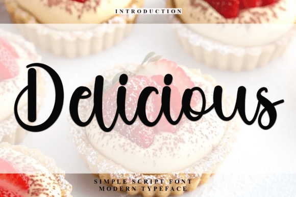 Delicious Font Review: A Creative Typeface for Campaign Visuals