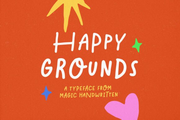Happy Grounds: The Handwritten Typeface That Elevates Your Brand Identity