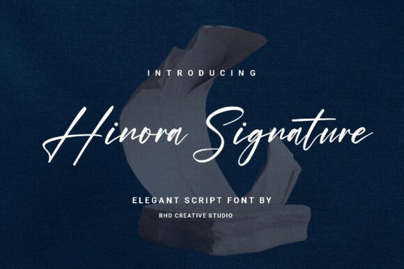Hinora Signature: The Script Font That Elevates Small Business Branding
