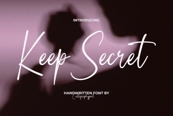 Keep Secret: Elevating Web Design with Graceful Handwritten Typography