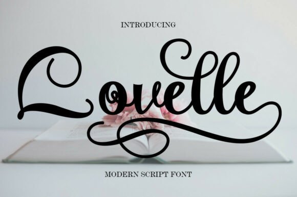 Lovelle: A Luxurious Script Typeface for Elegant Branding