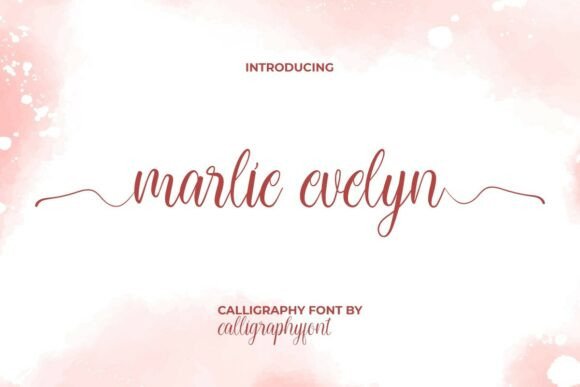 Marlie Evelyn: The Premium Script Font for Cohesive Brand Identity