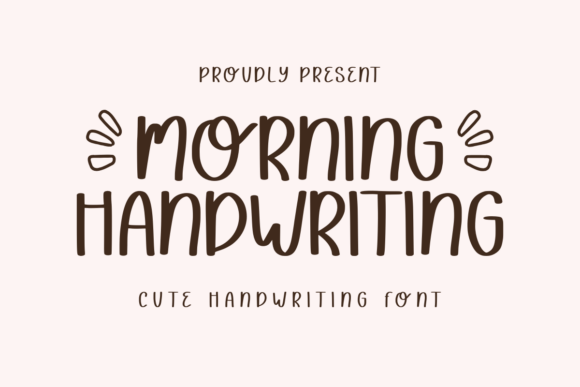 Morning Handwriting: A Creative Font for Engaging Social Media Graphics