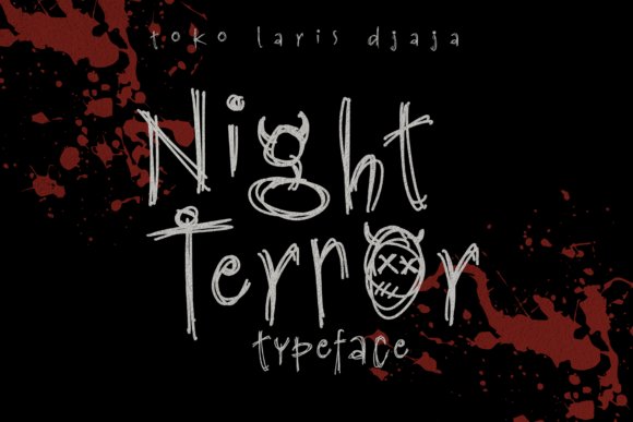 Night Terror: The Creative Font for High-Impact Campaign Design