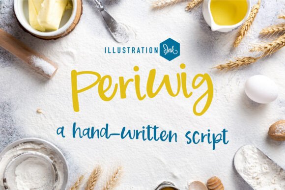 Periwig Typeface: Elevating Campaign Visuals with Hand-Crafted Character