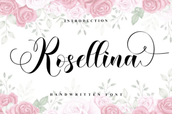 Rosellina: A Handwritten Typeface for Editorial Elegance