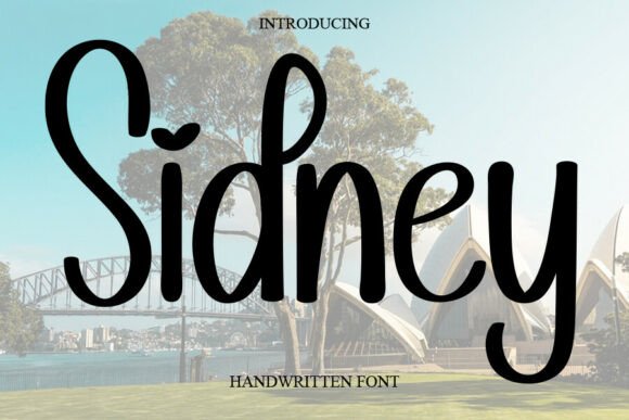 Sidney Typeface: Elevate Campaign Visuals With Handcrafted Charm