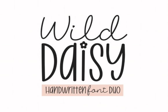 Wild Daisy Duo: A Playful Typeface for Boutique Branding